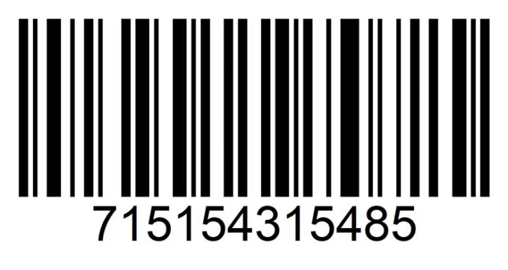 Show barcode to cashier.