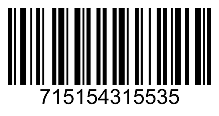 Show barcode to cashier.