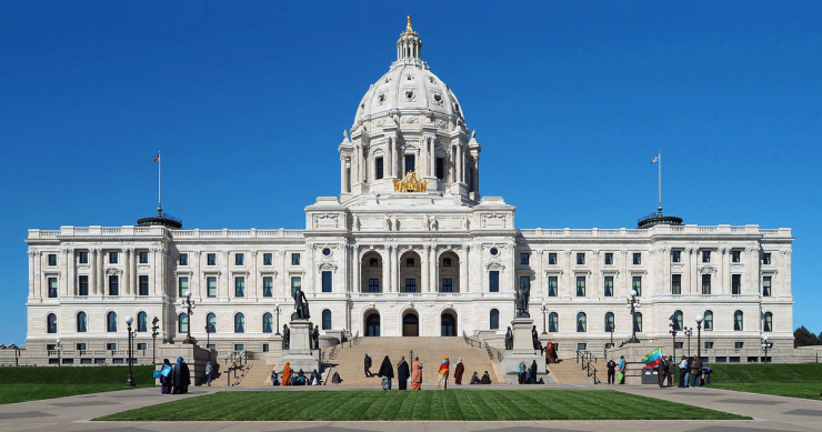 Photo of the Minnesota state capitol