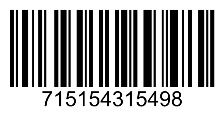 Show barcode to cashier.