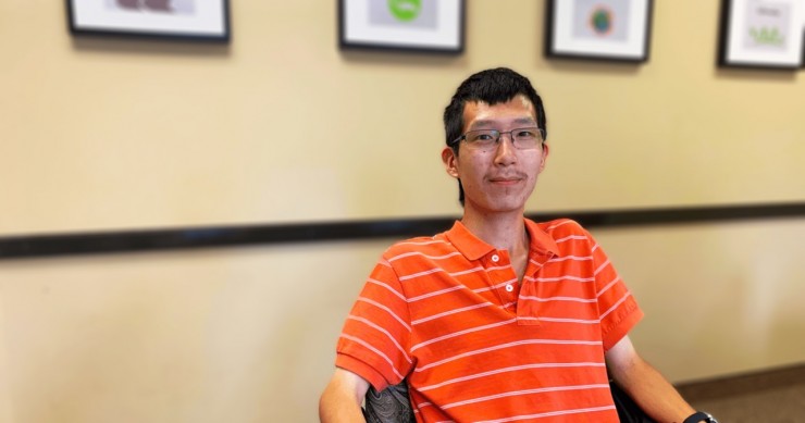 Photo of Kevin, a participant working at Cub Foods