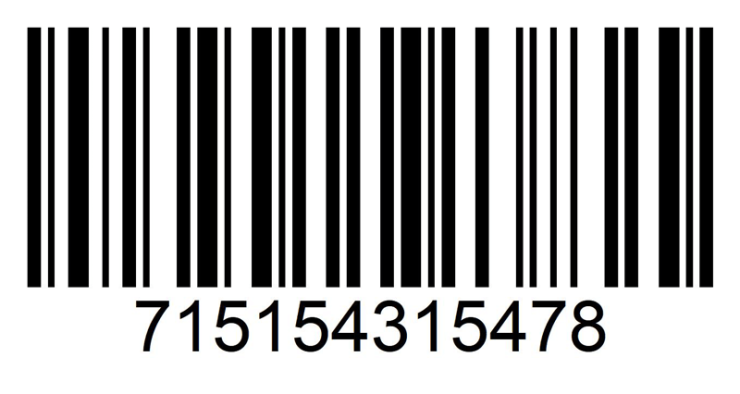 Show barcode to cashier.